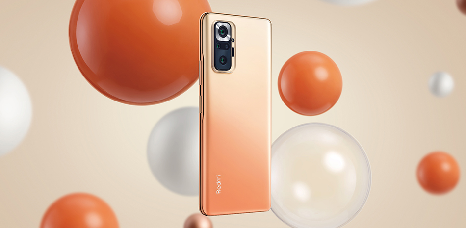 Купить Смартфон REDMI Note 10 Pro 8/128 Гб Серый оникс по