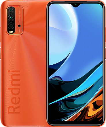 Купить Смартфон Redmi 9T 4/128 Гб Рассветный оранжевый по