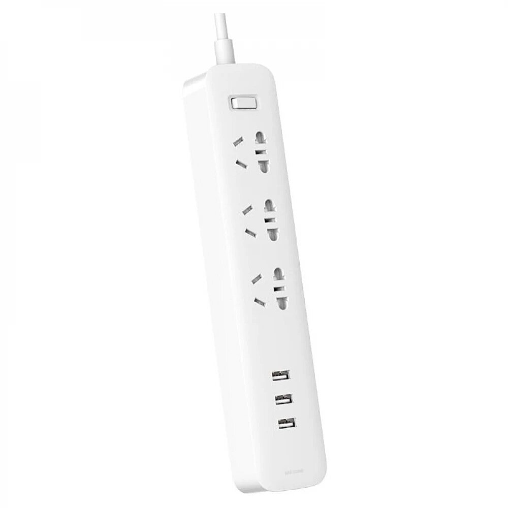 Купить Удлинитель Xiaomi Mijia Power Strip 27W (3 розетки+3 USB ...