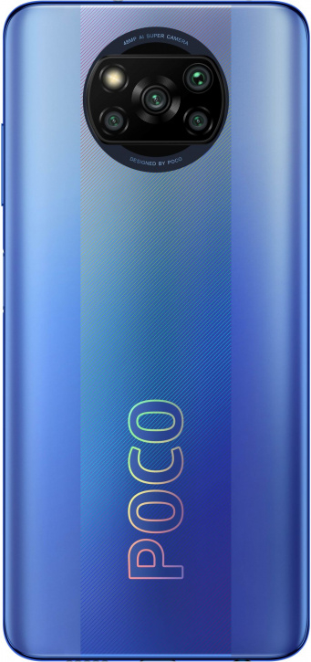 Купить Смартфон POCO X3 Pro 8/256 Гб Синий иней по доступной цене