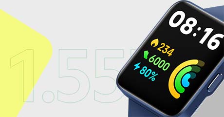 Купить Часы умные Redmi Watch 2 Lite, Черный по доступной цене с ...