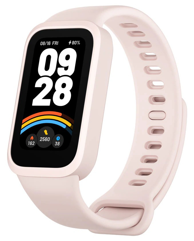 Купить Фитнес-браслет Xiaomi Smart Band 9 Active, Розовый по доступной ...