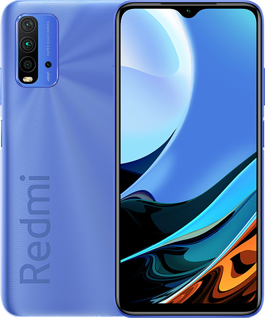 Купить Смартфон Redmi 9T 4/64 Гб Сумеречный синий по доступной цене с ...