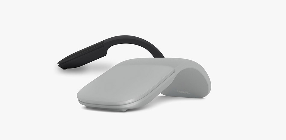 Купить Мышь Microsoft ARC Mouse Черный по доступной цене с