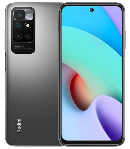 Купить Смартфон Redmi 10 4/128 Гб Карбоновый серый по доступной цене с ...