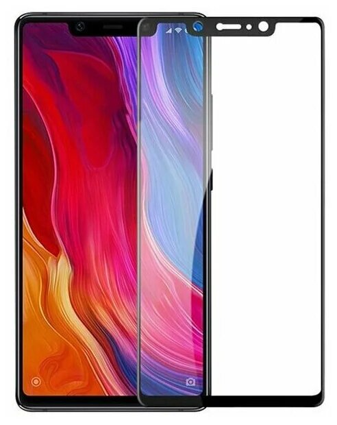Купить Защитное 2D стекло для Xiaomi Mi 8 SE (черное) по доступной цене ...
