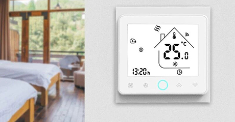 Купить Терморегулятор умный для теплого пола MOES WiFi Smart Thermostat ...