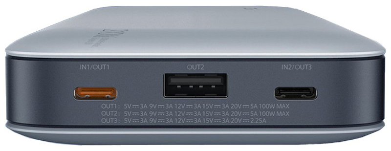 Купить Аккумулятор внешний ZMI QB826G, 25000 mAh, 210W, Серый по ...