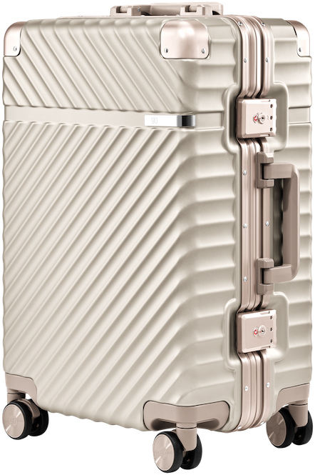Купить Чемодан Ninetygo Aluminum Frame PC Luggage V1 20'', Золотой по ...