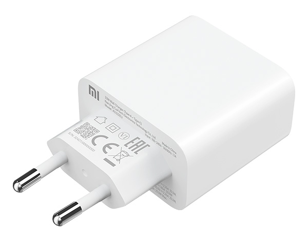 Устройство зарядное сетевое Xiaomi Mi 33W Wall Charger Type-A/Type-C, Белый