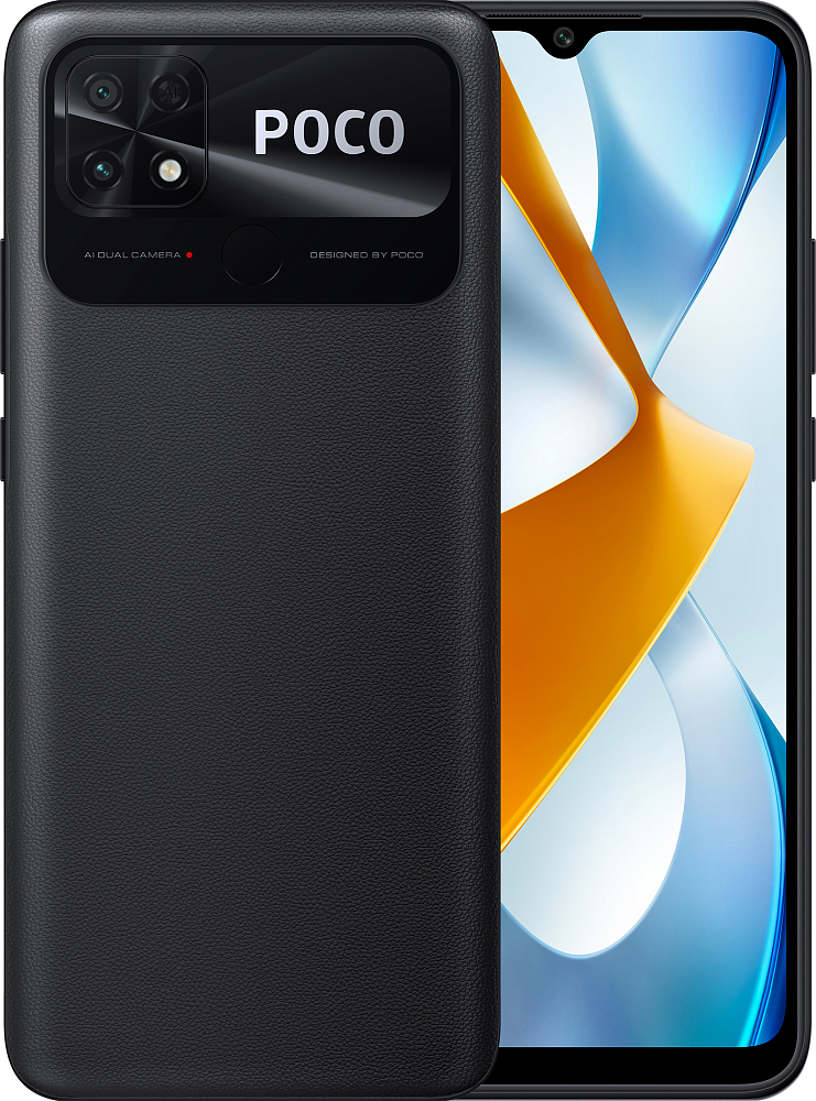 Купить Смартфон POCO C40 4/64 Гб Черный по доступной цене с доставкой в ...