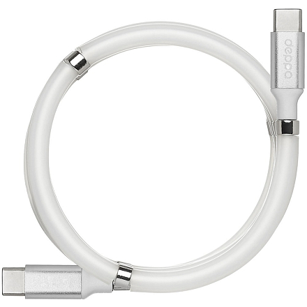 Купить Кабель Deppa USB-C - USB-C, 150 см, белый по доступной цене с ...