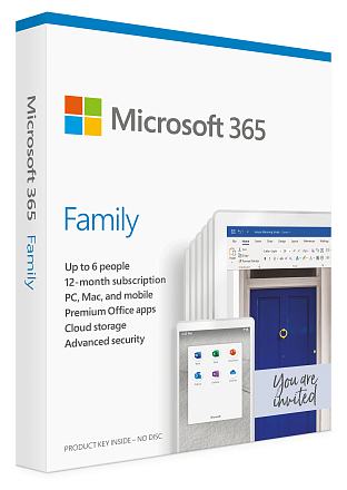 Купить Microsoft 365 Family по доступной цене с доставкой в Москве ...