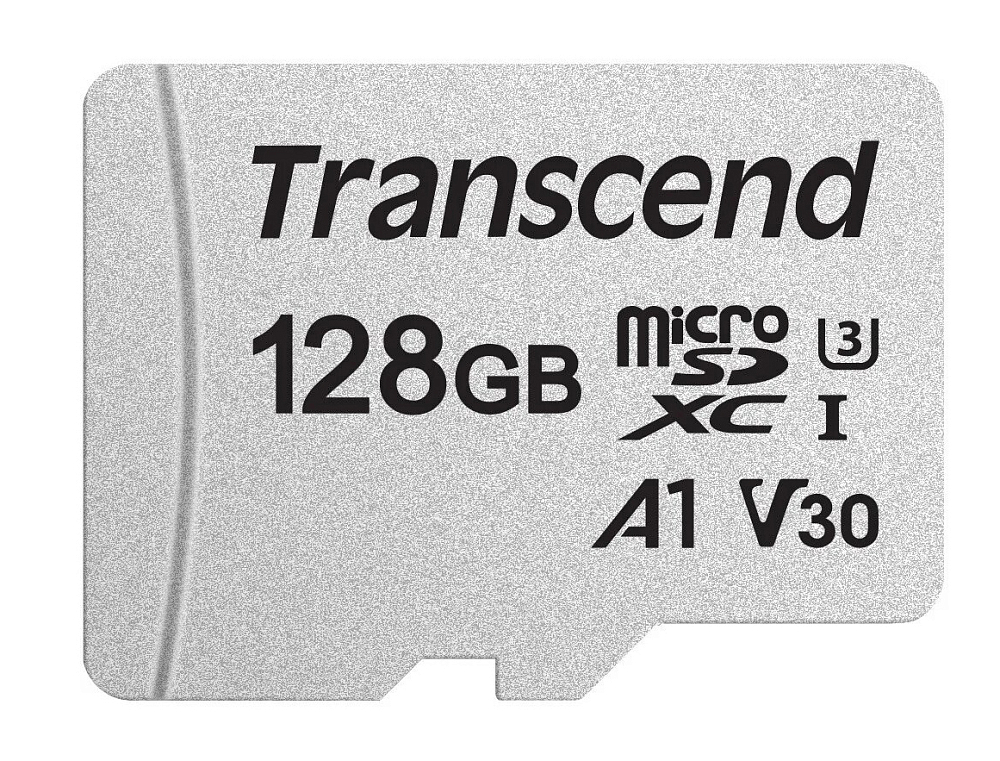 Купить Карта памяти Transcend UHSI microSD 300S 128Gb (Class 10, 100