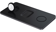 Беспроводное зарядное устройство Satechi Trio Wireless Charging Pad, серый космос