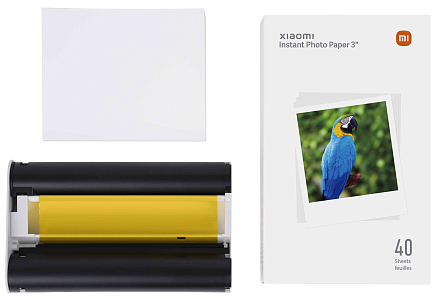 Купить Фотопринтер Xiaomi Instant Photo Printer 1S Set, Белый по ...