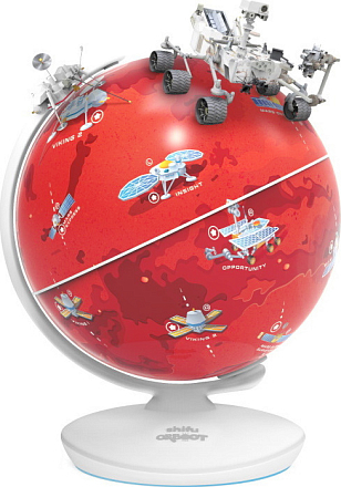 Купить Интерактивный глобус Shifu Orboot Марс, красный по доступной цене сдоставкой в Москве, характеристики и доступная цена в каталогеинтернет-магазина ru-mi.com
