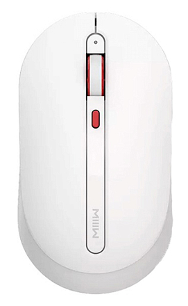 Купить Беспроводная бесшумная мышь MIIIW Wireless Mute Mouse (белый) по ...