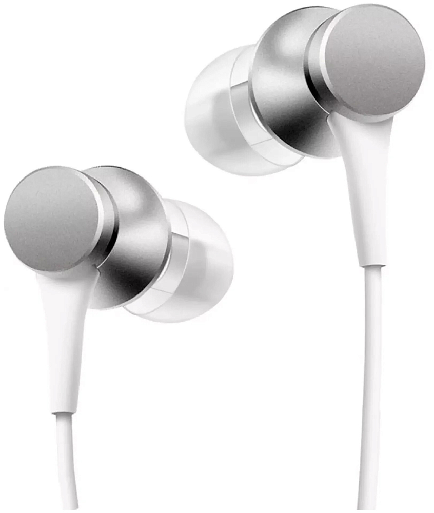 Купить Наушники Xiaomi In-Ear Headphones Basic, Серебристый по доступной  цене с доставкой в Москве, характеристики и доступная цена в каталоге  интернет-магазина ru-mi.com