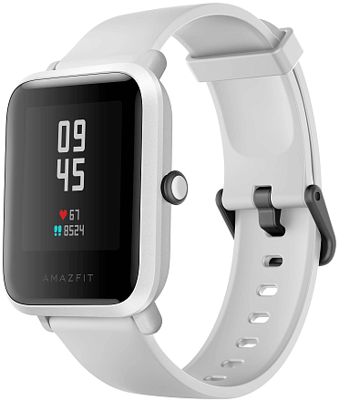 Amazfit bip sales smartwatch white