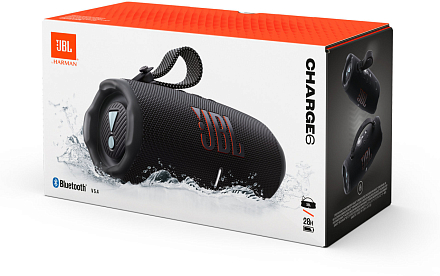 Купить Акустика портативная JBL Charge 6, Черный по доступной цене