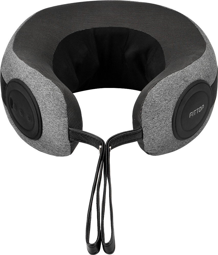 Купить Вибромассажер умный для шеи FitTop M-NECK II, Черный по ...