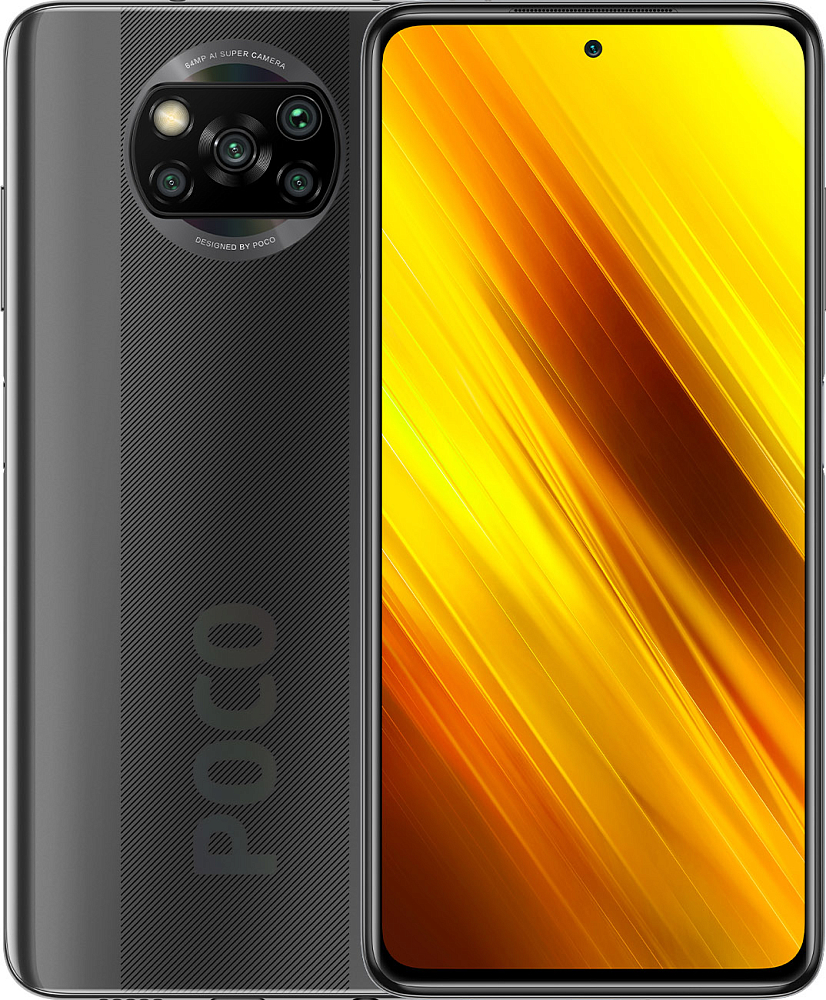 Купить Смартфон POCO X3 NFC 6/128 Gb (Global серый) по доступной цене с  доставкой в Москве, характеристики мобильного телефона POCO X3 NFC 6/128 Gb  (Global, серый) в интернет-магазине ru-mi.com