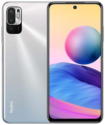 Купить Смартфон Redmi Note 10T 4/128 Гб Серебристый хром по